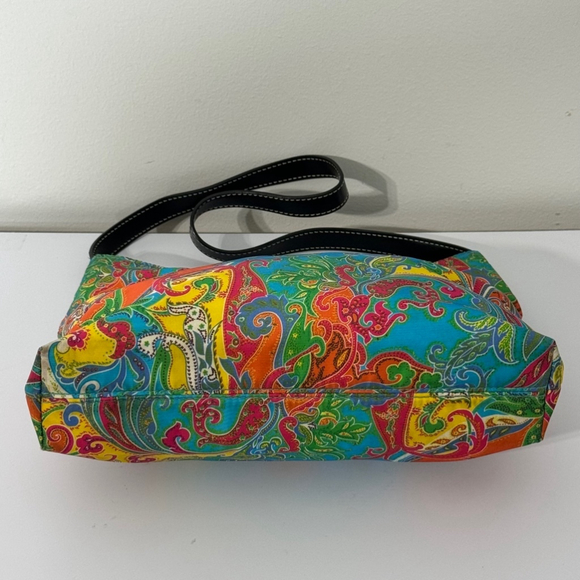Lauren Ralph Lauren Paisley Shoulder Bag - Picture 4 of 6